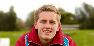 Nayland College player Bjorn van Ginkel will miss the national tournament after rupturing his spleen during a first division game this season. Photo: Phillip Rollo.