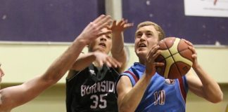 Nayland College basketball player Nathan Dempster drives to the hoop during last week's NZSS AA Basketball Championship in Nelson. Photo: Phillip Rollo.