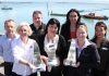 Simply the best – Local hospitality businesses win national awards Nelson’s winners from left; Ken and Tracy Banner of the Sprig & Fern Milton St, Ron and Tracey Taylor of Little Rock Bar and Nightclub, Clare Davies and Nicole Garthwaiteis from Grand Mecure Monaco Resort and Hospitality NZ’s Jeanette Swift.