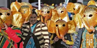 More than 4000 people turned out to take part in the biggest ever Masked Parade on Friday night.