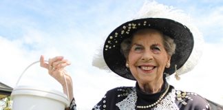 The Pearly Queen Shirley Miles is getting close to her goal of raising $100,000 for the Nelson Hospice. Photo: Phillip Rollo.