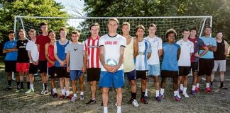 The Nelson Falcons, lead by Mark Johnston, are ready for their first season in the ASB Youth League.Photo: Phillip Rollo.