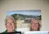 Local artists ready for garden exhibition Art group Nelson members Marg Rawlins and Connie Charlton with some of their pieces that will be up on display during the annual art exhibition held at Queens Gardens this weekend. Photo: Sinead Ogilvie.