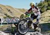 Local trials rider Paul Dowell makes his way over some rocks ahead of this weekend's NZ Ihatove Adventure Trial near Wakefield.