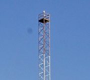 Radio NZ mast at Saxton Field.