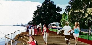 An impression of what Rocks Rd could look like created by architects Brendon Monk, Mark Barron and Richard Sellars.
