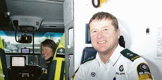 Vivienne Parkes and Gary Tobin of St John Nelson. Photo: Phillip Rollo.