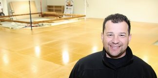 Victory Boxing’s Paul Hampton inside the club’s new gym on St Vincent St. The official opening of the gym will be this Friday. Photo: Andrew Board.