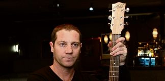 Nelson musican Aaron Douglas has had the majority of his musical equipment stolen. Photo: Andrew Board.
