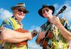Ron Kjestrup and Terry Telford from the Ukes of Hazard will play a fundraising concert for Tracey Lynch and Steve Garnett. Photo: Phillip Rollo.