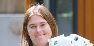 Stoke's Tania Read with some of the letters she receives from her 35 pen pals across the world. Photo: Andrew Board.