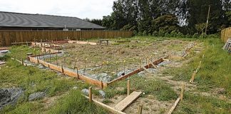 New homes being built in Richmond. Demand for new homes means there’s a shortage of sections, say local builders.