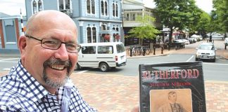 Tony Flewellen, the man who wants to see a day to honour Lord Rutherford. Photo: Sinead Ogilvie.