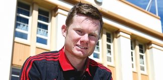 Nelson's Mitchell Drummond will be a part of the Crusaders squad when it plays a pre season game in Motueka next month. Photo: Phillip Rollo.