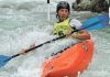 Phil Palzer, a raft guide from Murchison, competes in the kayak slalom at last year’s Buller Festival. Photo: Barry Whitnall/Shuttersport.