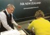 Air New Zealand staff member Errol Hardy waved a customer’s ticket in his face saying “did you not read the terms and conditions of your ticket?”