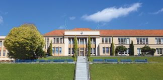 Nelson College’s main building.