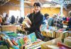 Book lovers make the most of bargains Carol Howard at the Founders Book Fair