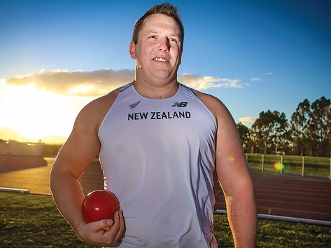 dale Dale Pritchard will be representing NZ at the Oceania Track and Field Championships in Rarotonga this week. Photo: Phillip Rollo.