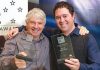 Philip Walker, left, and Kyle Paki Paki won the Bravery/Heroism Award in Christchurch last week. Photo: Martin Hunter/New Zealand Herald.