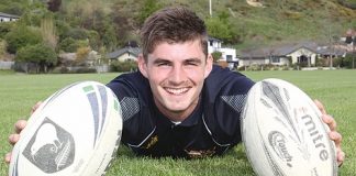 Promising rugby league player Mackenzie Haugh is preparing to play for a South Island team in Dunedin next month. Photo: Monique Bergman.