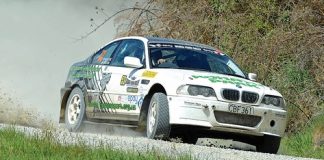 Nelson's Garry Adcock and co-driver Mark Dalton in the Braeburn Valley, near Murchison, during the Silver Fern Rally over the weekend. Photo: Barry Whitnall/Shuttersport.