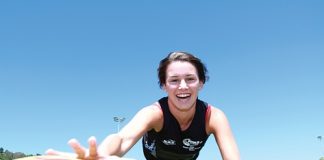 Nicole Drummond was a late call up to the New Zealand mixed touch team that will compete at the world cup in April. Photo: Andrew Board.