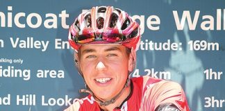 Nelson man Tom Filmer is getting on his bike to celebrate his 21st birthday. Photo: Simon Bloomberg.