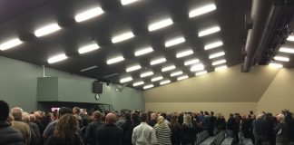 Friends and family farewell Murray Teece