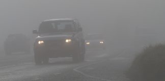 Commuters face foggy morning