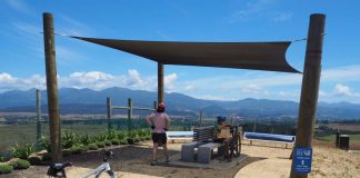 Cycle trail’s stolen shade sail returned