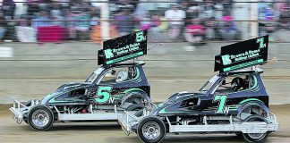 7N, Superstock Craig Boote, 5N, Superstock, Nick Fowler, South Island TQ Championships, Tahuna Beach Holiday Speedway, Nelson, New Zealand, December, 14, 2013, Blair Hall / Imagepress.co.nz