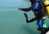 Local divers clean up the port