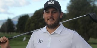 Ryan Chisnall has started 2017 with a third place finish in an amateur event at the Royal Melbourne Golf Club. Photo Jacob Page.