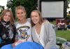 Outdoor movies entertain masses