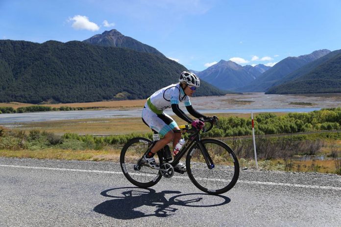 Nelson's Elina Ussher's used her superior ability on the bike to claim her fourth Coast to Coast crown over the weekend. Photo; Supplied