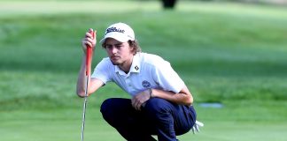 NELSON, NEW ZEALAND - APRIL 15: Totaradale Easter Golf Open on April 15 2017 in Nelson, New Zealand. (Photo by: Evan Barnes Shuttersport Limited)