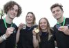 Gold for underwater hockey players