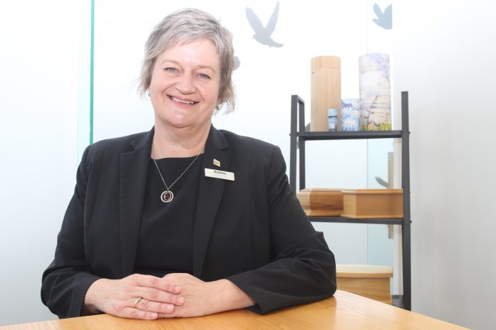 Andrea funeral director